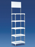 Plastikowy regał na produkty SIS55X36/5