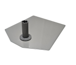 Podstawa do ramek plastikowych SREBRNA 1szt.