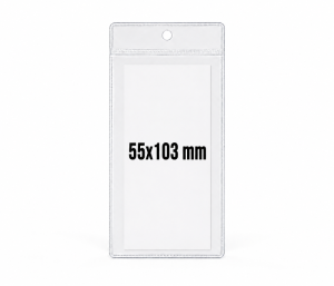 Kieszeń na identyfikator 55x103 mm AR18/55x103/Z (100szt.)