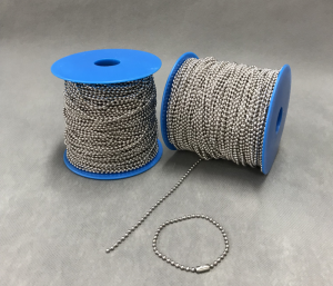 Metalowy łańcuszek kulkowy L24B (100m)