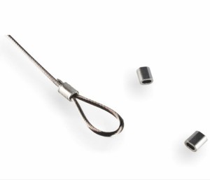 Złączka aluminiowa do linek od 1 do 2 mm CC02 (1szt.)