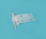 Zapinki bezbarwne poziome SHT (10szt.)