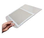 Prezenter na szybę A4 do samochodu z poliwęglanu + miejsce na grafikę