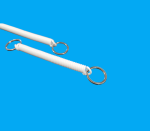 Zabezpieczenie przed kradzieżą spirala biała B-SAFE/SP/W