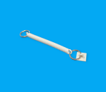 Sprężynka antykradzieżowa kolor biały B-SAFE/SP/W/122-1