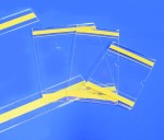 Antyrama pleksi z taśmą na wydruk A4 P200/C/A4FA